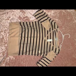 Pink and Brown Sweater